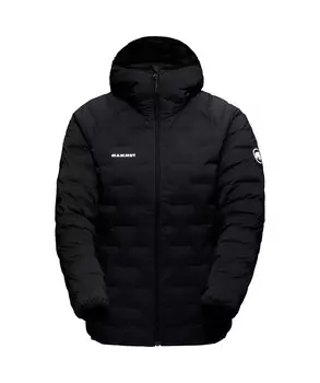 Изоляционная куртка отправителя с капюшоном Mammut, черный