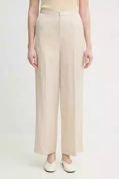 Изящные брюки Isabelle Blanche, бежевый