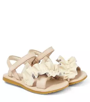 Изящные кожаные сандалии Donsje, белый