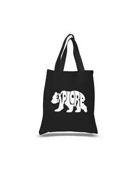 Изучите — маленькая большая сумка Word Art La Pop Art, красный