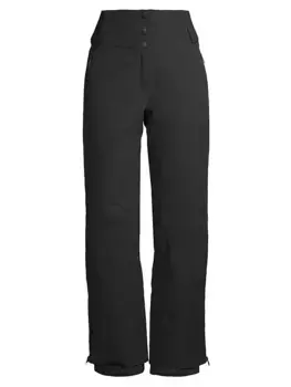 Изумрудные лыжные брюки Rebels Head Sportswear, черный