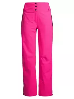 Изумрудные лыжные брюки Rebels Head Sportswear, розовый