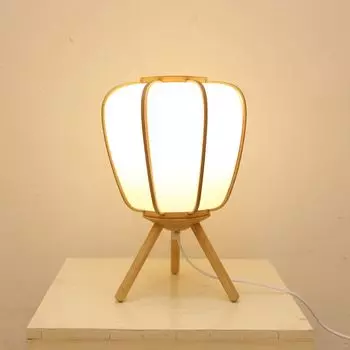 Изысканная азиатская живая лампа из бамбука ручной работы - Mila D21,5xH35см Fine Asianliving