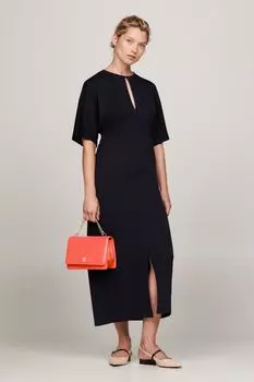 Изысканная медицинская сумка на длинном ремне Tommy Hilfiger, красный