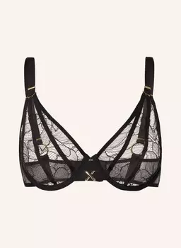 Изысканный бюстгальтер на косточках Chantelle, черный