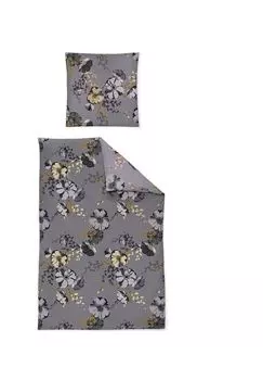 Изысканный фланелевой комплект постельного белья альпака 8449 Катя irisette, цвет Gesamt Breite Grau