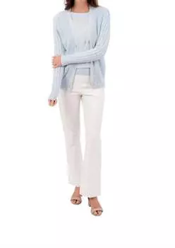 Изысканный кардиган в морозно-синем цвете Burgess Sweaters