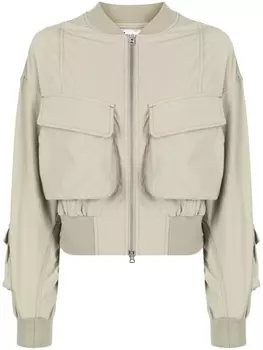 izzue бомбер с карманами карго, нейтральный цвет
