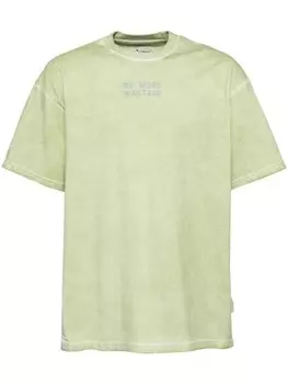 Izzue футболка с надписью, зеленый