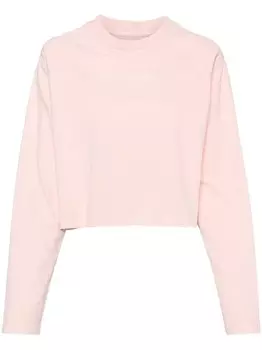 Izzue футболка с вышивкой, розовый