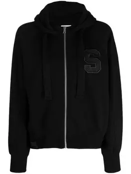 Izzue куртка с вышивкой, черный