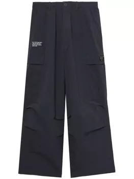 izzue широкие брюки карго, серый