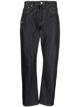 izzue широкие джинсы средней посадки, черный