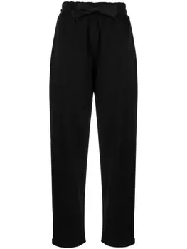 izzue спортивные брюки с кулиской, черный