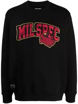 izzue толстовка с аппликацией, черный