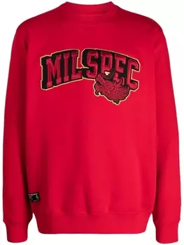 izzue толстовка с вышивкой, красный