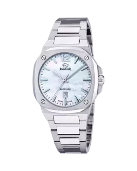 J1027/1 Jaguar Rc женские стальные серебристые часы, серебряный
