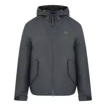 J2572 102 куртка с капюшоном Fred Perry, черный