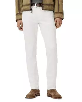 J702 Узкие джинсы в цвете Chalk John Varvatos, белый