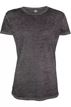 J. America Женская футболка Zen Jersey, цвет twisted black