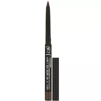 J.Cat Beauty Roll It Up Auto Eye Liner RAE107 Коричневый, 0,01 унции (0,3 г)