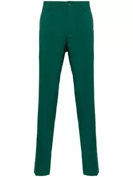 J.Lindeberg брюки Elof с вышитым логотипом, зеленый