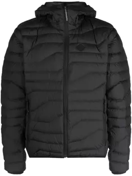 J.Lindeberg Cliff logo-patch padded jacket, черный