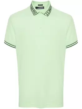 J.Lindeberg рубашка поло Austin из пике, зеленый