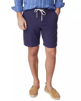 J.McLaughlin Griffin Льняные шорты, темно-синий