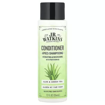 J R Watkins, Кондиционер, алоэ и зеленый чай, 354 мл (12 жидк. Унций)