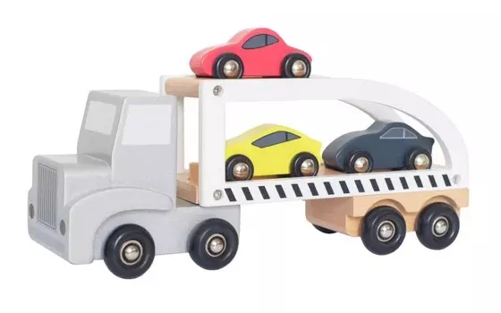 JaBaDaBaDo, эвакуатор с гоночными машинами