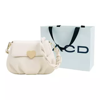 Jacd Женская сумка через плечо, Бежевый