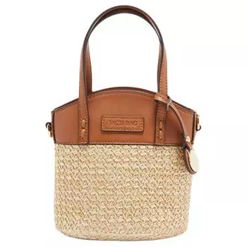 JACD Женская сумка через плечо из искусственной кожи, среднего размера, светло-коричневого цвета