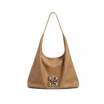 Jacd Женская сумка через плечо, Коричневый