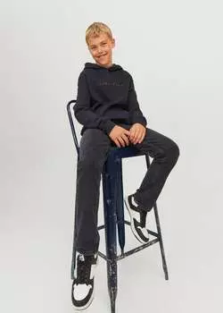 Jack and Jones Черные джинсы Junior Clark (6–16 лет)