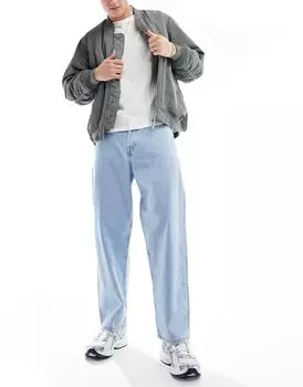 Jack & Jones – Alex – Голубые мешковатые джинсы