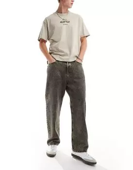 Jack & Jones – Alex – Свободные потертые джинсы