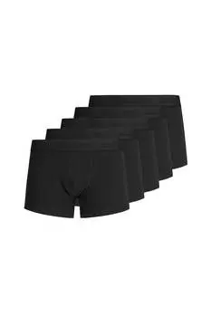 Jack&Jones, Боксеры - 5 пар Jack & Jones, черный