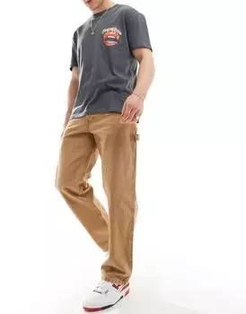 Jack & Jones - Eddie - Широкие светло-коричневые джинсы