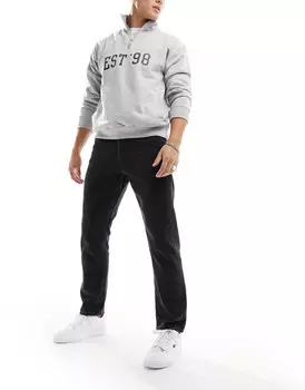 Jack & Jones Essentials – Chris – Черные потертые джинсы