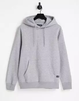 Jack & Jones Essentials — толстовка оверсайз светло-серого цвета