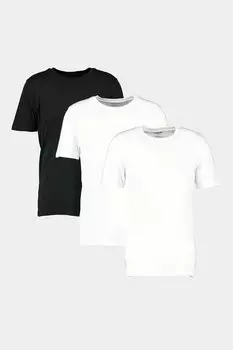 Jack&Jones, Футболки из натурального хлопка - 3 шт Jack & Jones, черный