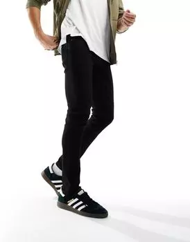 Jack & Jones Intelligence – GLENN – Черные джинсы узкого кроя
