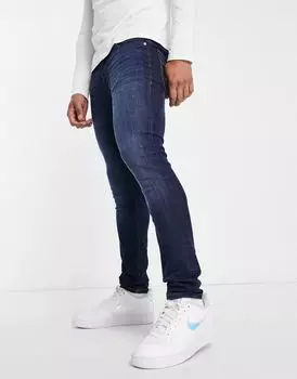 Jack & Jones Intelligence – Liam – джинсы скинни среднего синего цвета