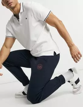 Jack & Jones Intelligence - узкие джоггеры темно-синего цвета