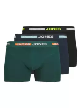 Jack & Jones Junior Плавки "JACSCOTT SOLID TRUNKS 3 PACK SN JNR" (упаковка, 3 шт.), черный