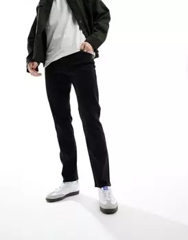 Jack & Jones – Mike – Черные зауженные джинсы