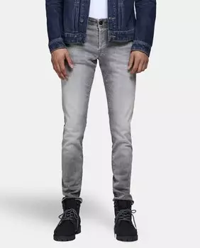 Jack & Jones мужские узкие серые джинсы Jack & Jones, серый