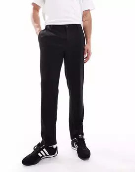 Jack & Jones облегающий трикотажный костюм с брюками черного цвета