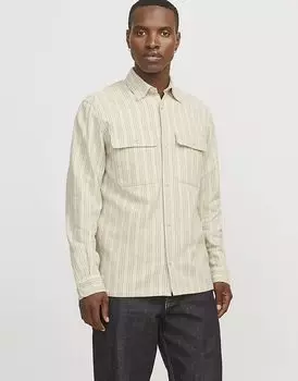 Jack & Jones Overshirt в цвете Cloud Dancer